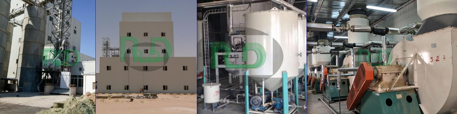 Rongda Machinery Arabian Herbivore Pellet Production Line Project