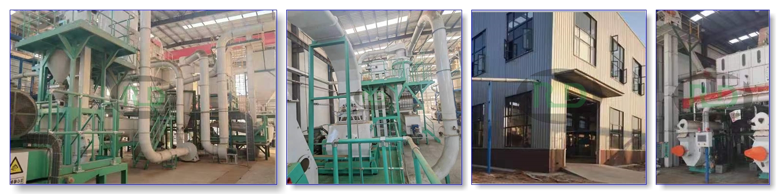 Rongda Machinery Henan Neihuang Straw Pellet Production Line Project