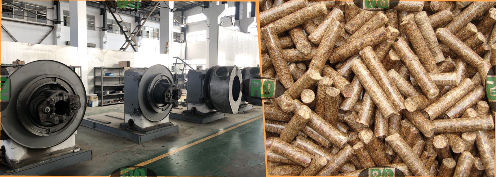 Biomass pellet machine efficiency