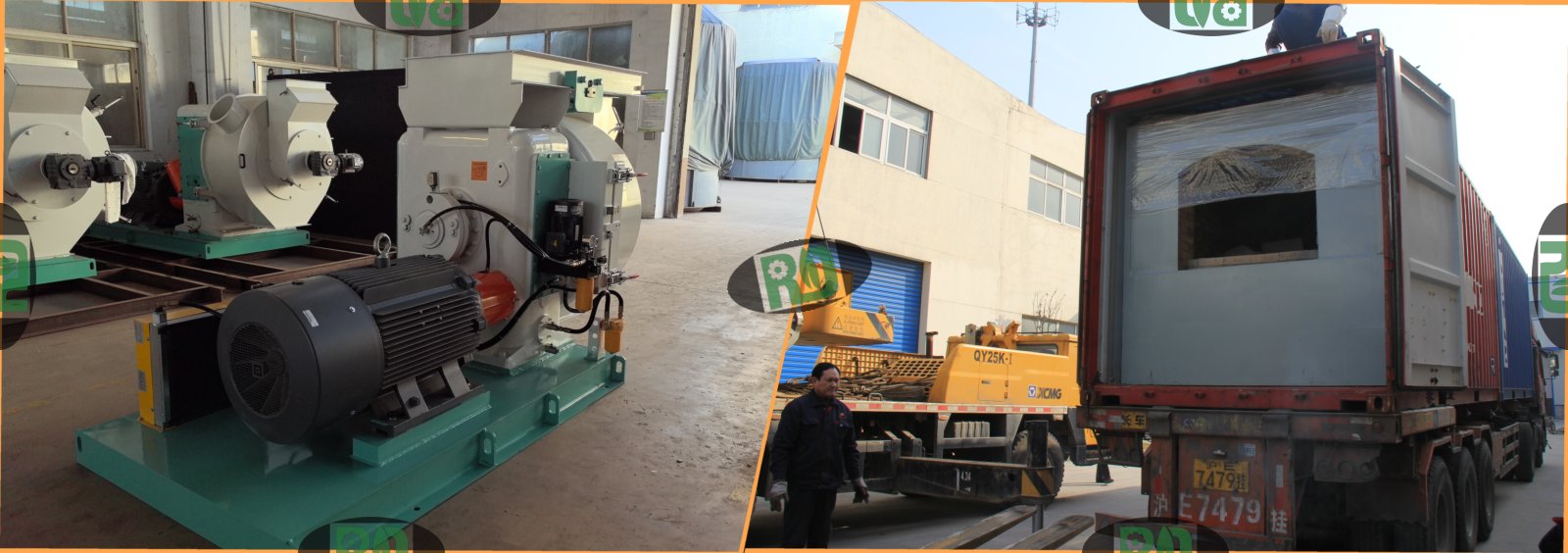 Rongda advanced biomass pellet machine