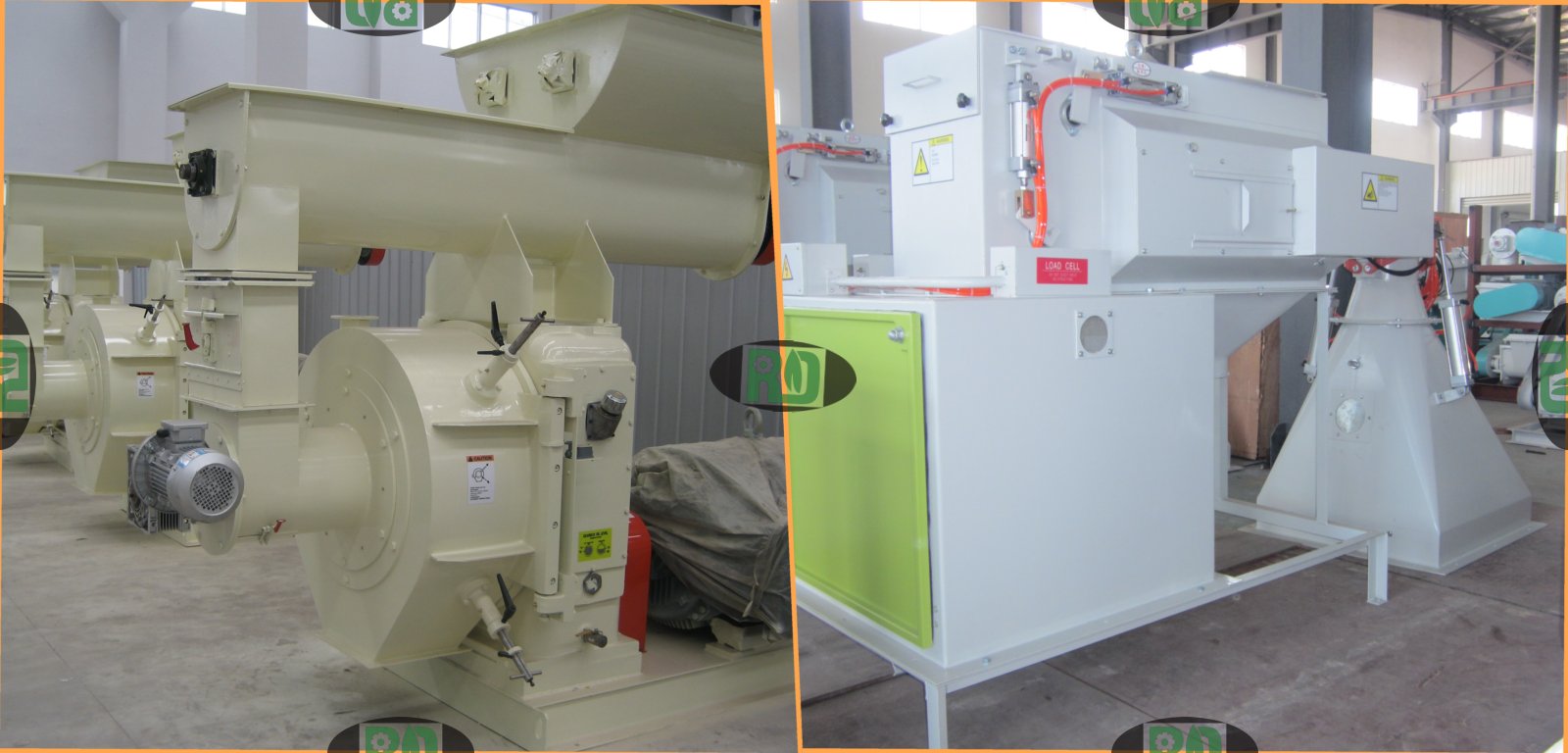 Rongda RD series biomass pellet machine
