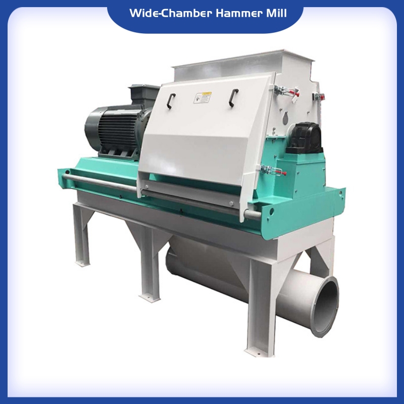 Wide-Chamber Hammer Mill