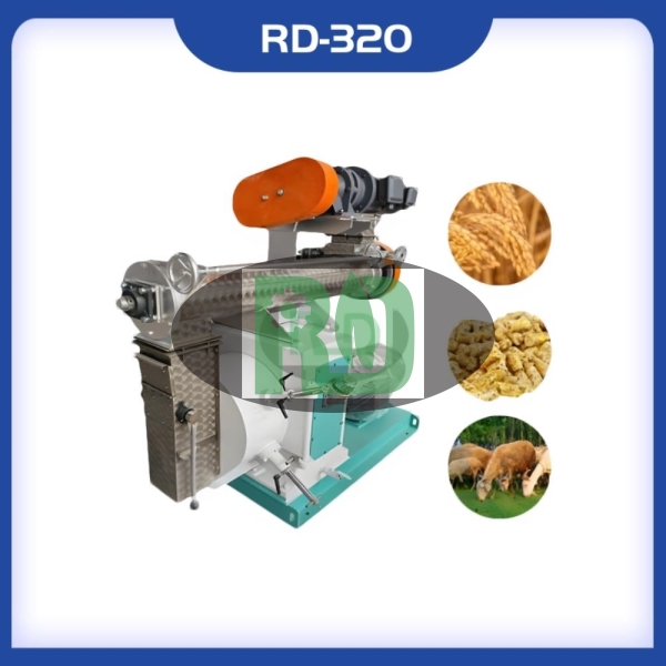 RD-320 Feed Pellet Mill 2-3 TH for Nigeria fish feed production