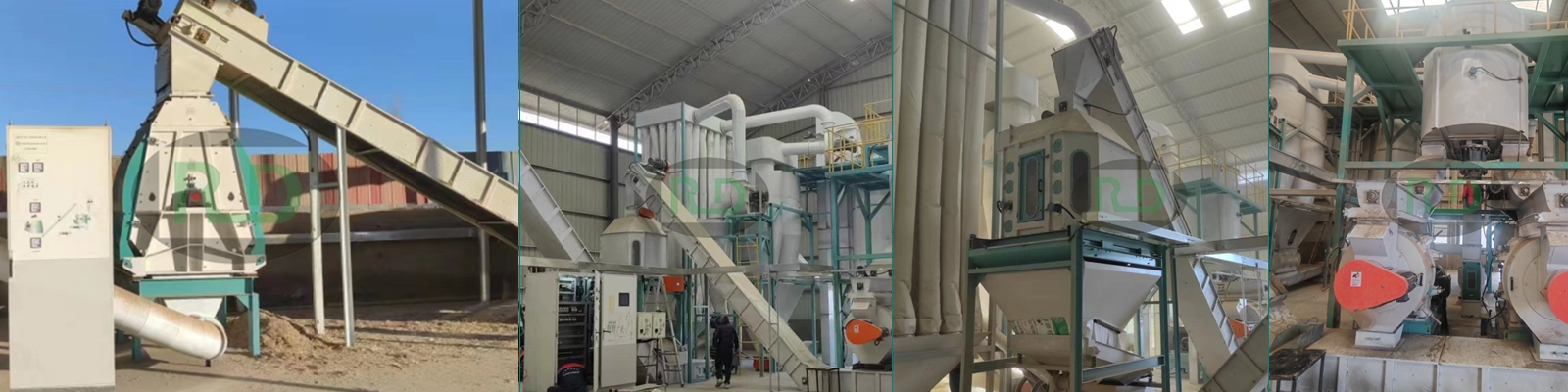 Rongda Machinery Baotou Grass Feed Pellet Production Line Project