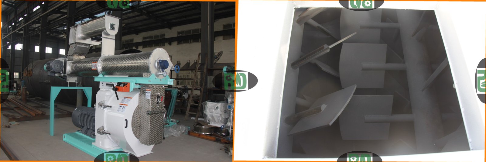 Small and medium-sized feed pellet mill machine for farms