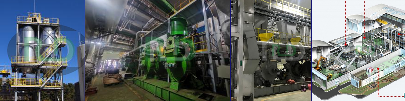 Rongda Machinery Korean Sludge Pelletizing Production Line Project