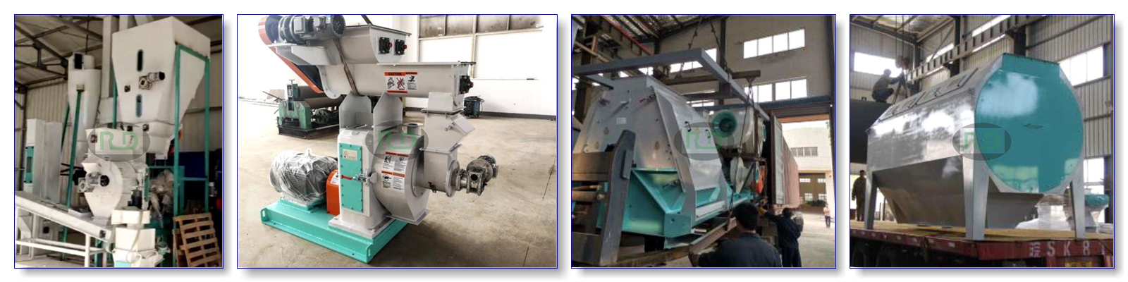 Rongda Machinery French Biomass Pellet Production Line Project