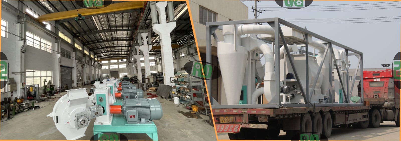 Rongda Machinery biomass pellet machine manufacturer