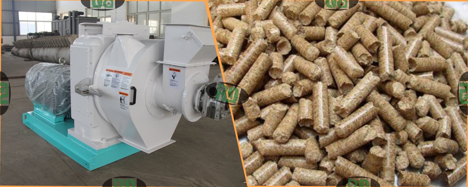 Rongda RD915 super large biomass pellet machine