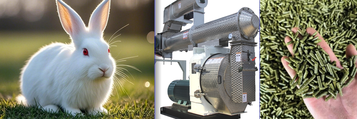 Rongda Machinery Rabbit Feed Pellet Production Line Equipment