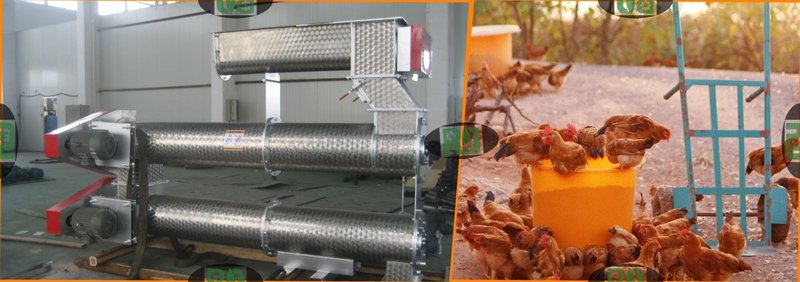 10TH poultry chicken feed pellet mill ring die roller assembly blockage treatment