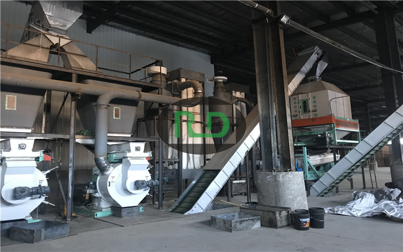 Jiangxi 678 wood pellet production line