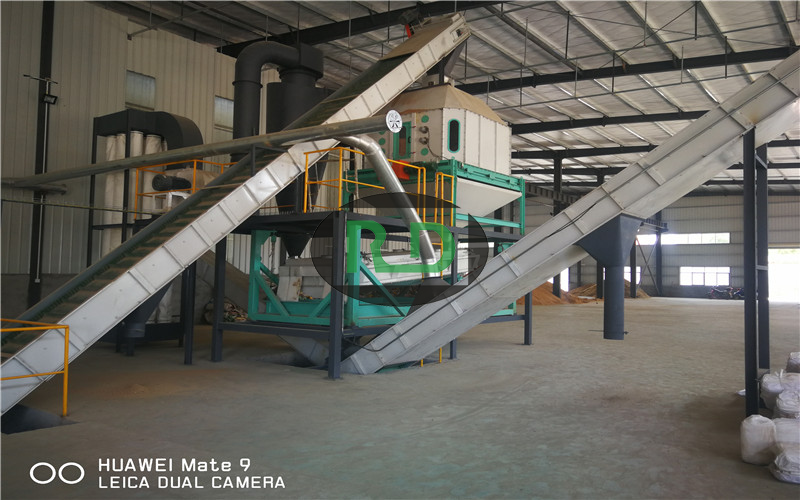 Cooling screening section