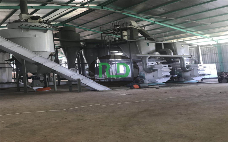 5-6 tons per hour wood pellet production line