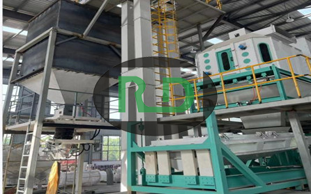 Henan complete set of cooling screening packing section