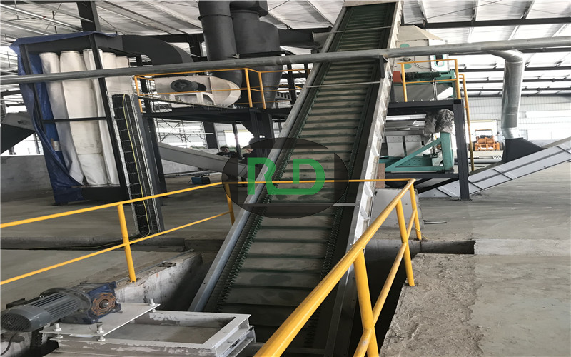 Part of the equipment of the production line