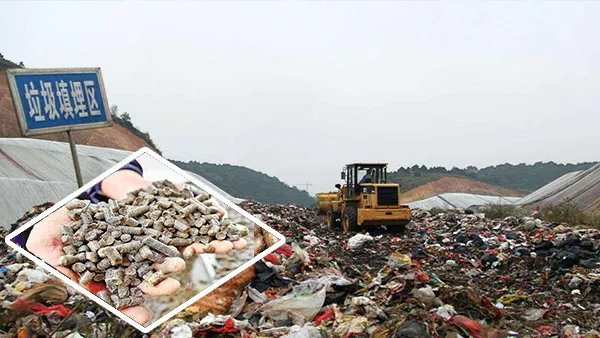 Waste Garbage Manufacturing Pellets